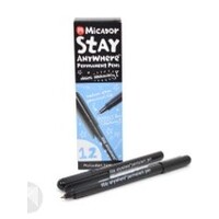 MICADOR STAY ANYWHERE PEN BLACK BOX OF 12