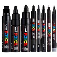 Posca Black and White Assorted Sets 