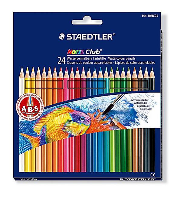 STAEDTLER Wood-free Coloured Pencils Box of 12 Assorted Colours -   Norway