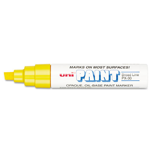  Uni Paint Marker Broad Chisel Tip PX-30 Blue : Arts, Crafts &  Sewing