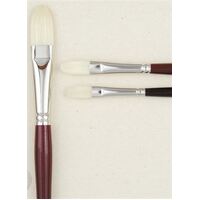 ROYMAC BRUSH SERIES 1300 CHUNGKING HOG BRISTLES FILBERT #12