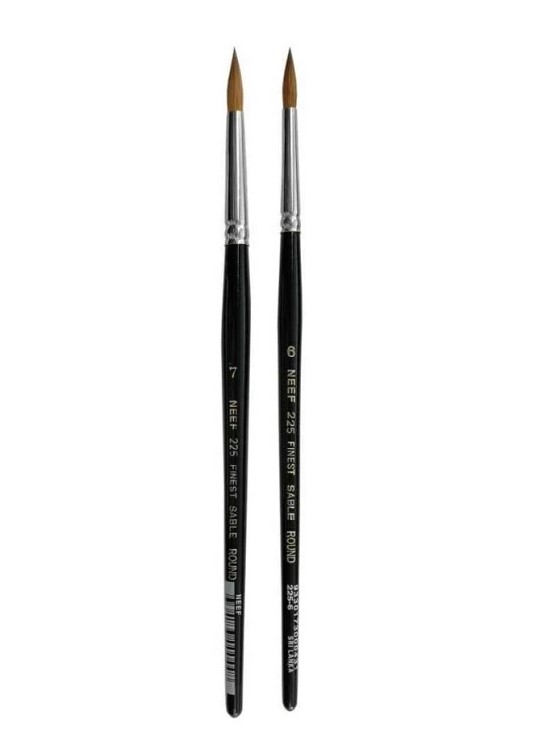 Winsor & Newton KOLINSKY SABLE BRUSH - ROUND SERIES 7 N°000