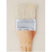 ROYMAC BRUSH SERIES 713 WHITE HOG HAIR FLAT #5