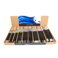 Micador Flat Short Handled Hog Hair Brushes Class Pack Of 168 Flat Brushes Asstd Sizes