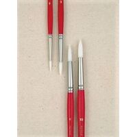 Roymac Brush Series 907 Premium White Taklon Round #2