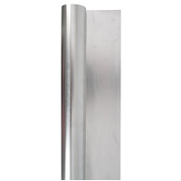 Aluminium Embossing Foil 53Cm X 1M Silver