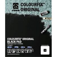 Art Spectrum Colourfix Original Pad Black (12Sheets) 30X40Cm