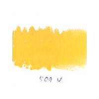 ART SPECTRUM SOFT PASTEL ROUND GOLDEN YELLOW V509 PACKET OF 6 OF ONE COLOUR