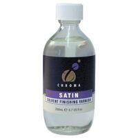 CHROMA SATIN SOLVENT BASED FINISHING VARNISH 200ML
