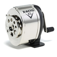 DESKTOP SHARPENER DESK TOP 8 HOLE METAL BODY CAN BE SCREWED DOWN TO THE DESK