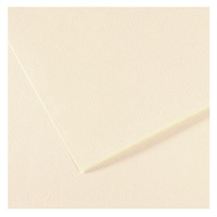 Mi-Teintes 160 Sheet 50 X 65 Cm - Pkt Of 10 Ivory 111