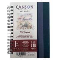 Canson Book 160 Pro Mi-Teintes Portrait 40Sh A5 