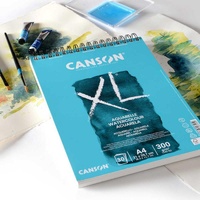 Canson White Drawing & Art Book Xl Range 300Gsm Pad 30 Sheets Xl Aquarelle A4