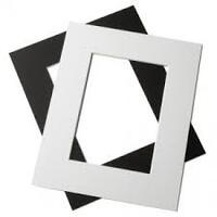 MOUNTS PRE CUT A3 DOUBLESIDED BLACK & WHITE PACKET OF 10