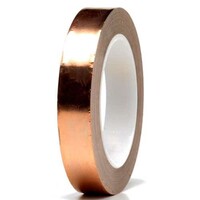 CONDUCTIVE COPPER ADHESIVE TAPE 8MM X 20M ROLL