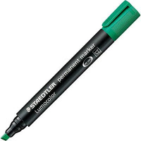 Chisel Tip Permanent Marker 2-5Mm Green Box Of 10 Of One Colour