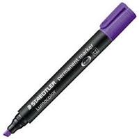 Chisel Tip Permanent Marker 2-5Mm Purple Box Of 10 Of One Colour