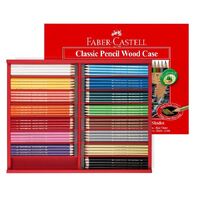 FABER-CASTELL CLASSIC RED RANGE COLOURED PENCILS CLASS PACK OF 300 ASSORTED COLOURS