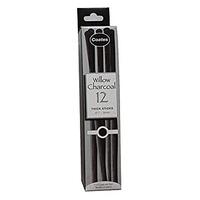 COATES WILLOW CHARCOAL THICK 8MM BOX OF 12