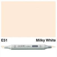 COPIC CIAO SINGLE MARKERS MILKY WHITE E51