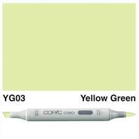 COPIC CIAO SINGLE MARKERS YELLOW GREEN YG03