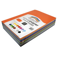 COVER PAPER 380 X 510MM 125GSM ASSORTED REAM