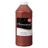 Chromacryl School Burnt Sienna 1lt