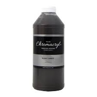 Chromacryl School Burnt Umber 1lt