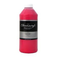Chromacryl School Cool Red 1lt