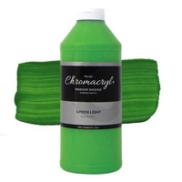 Chromacryl School Light Green 1lt