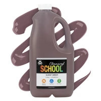 Chromacryl School Burnt Umber 2lt