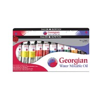 Canson Georgian Water Mixable Oil Selection Set 10X37Ml
