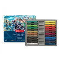Derwent Inktense Blocks Tin Of 24 Assorted