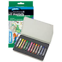Derivan Oil Pastels Set 12