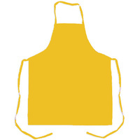 DRILL APRONS ADULT SIZE YELLOW