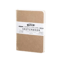 DERIVAN SKETCHBOOK A6 KRAFTCOVER PK3