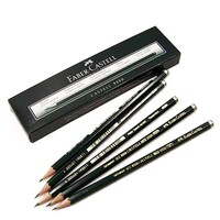 FABER-CASTELL 9000 ARTISTS QUALITY GRAPHITE PENCILS 2B BOX OF 12