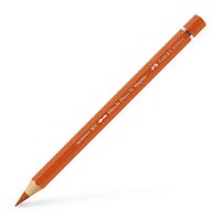 FABER-CASTELL ALBRECHET DURER ARTISTS QUALITY WATER SOLUBLE PENCILS, BOX OF 6 OF ONE COLOUR 115 DK CAD ORANGE
