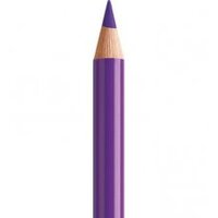 FABER-CASTELL POLYCHROMOS ARTISTS QUALITY PENCILS BOX OF 6 OF ONE COLOUR 136 PURPLE VIOLET