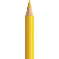 FABER-CASTELL POLYCHROMOS ARTISTS QUALITY PENCILS BOX OF 6 OF ONE COLOUR 185 NAPLES YELLOW