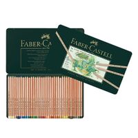 FABER-CASTELL PITT ARTISTS PASTEL PENCILS BOX OF 36 ASSORTED COLOURS