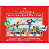 FABER-CASTELL AQUARELLE RED RANGE CLASS PACK OF 300 ASSORTED COLOURS