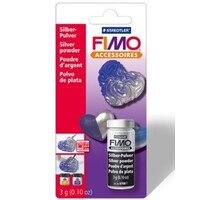 FIMO METALLIC POWDER SILVER 3G