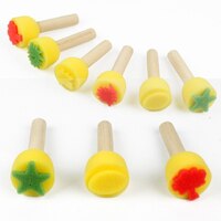 Foam Stampers 7Cm Long X 3.5Cm Diam Pkt Of 12