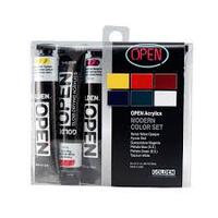 GOLDEN OPEN ACRYLIC INTRO SET 6 X 22ML MODERN