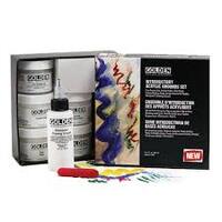 GOLDEN INTRODUCTORY GEL MEDIUMS AND MOLDING PASTES SET 6 X 59ML JARS
