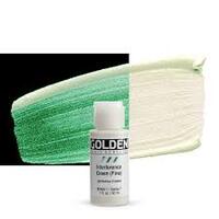 GOLDEN FLUID INTERFERENCE ACRYLIC 30ML CYLINDER SERIES 7 GREEN (FINE)
