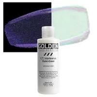 GOLDEN FLUID C.T. INTERFERENCE ACRYLIC 30ML CYLINDER SERIES 6 VIOLET/GREEN