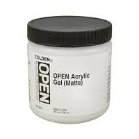GOLDEN OPEN ACRYLIC GEL (MATTE) 236ML JAR