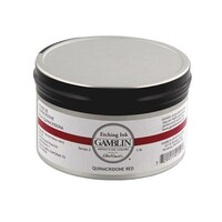 GAMBLIN ETCHING INK QUINACRIDONE RED 434G TINS